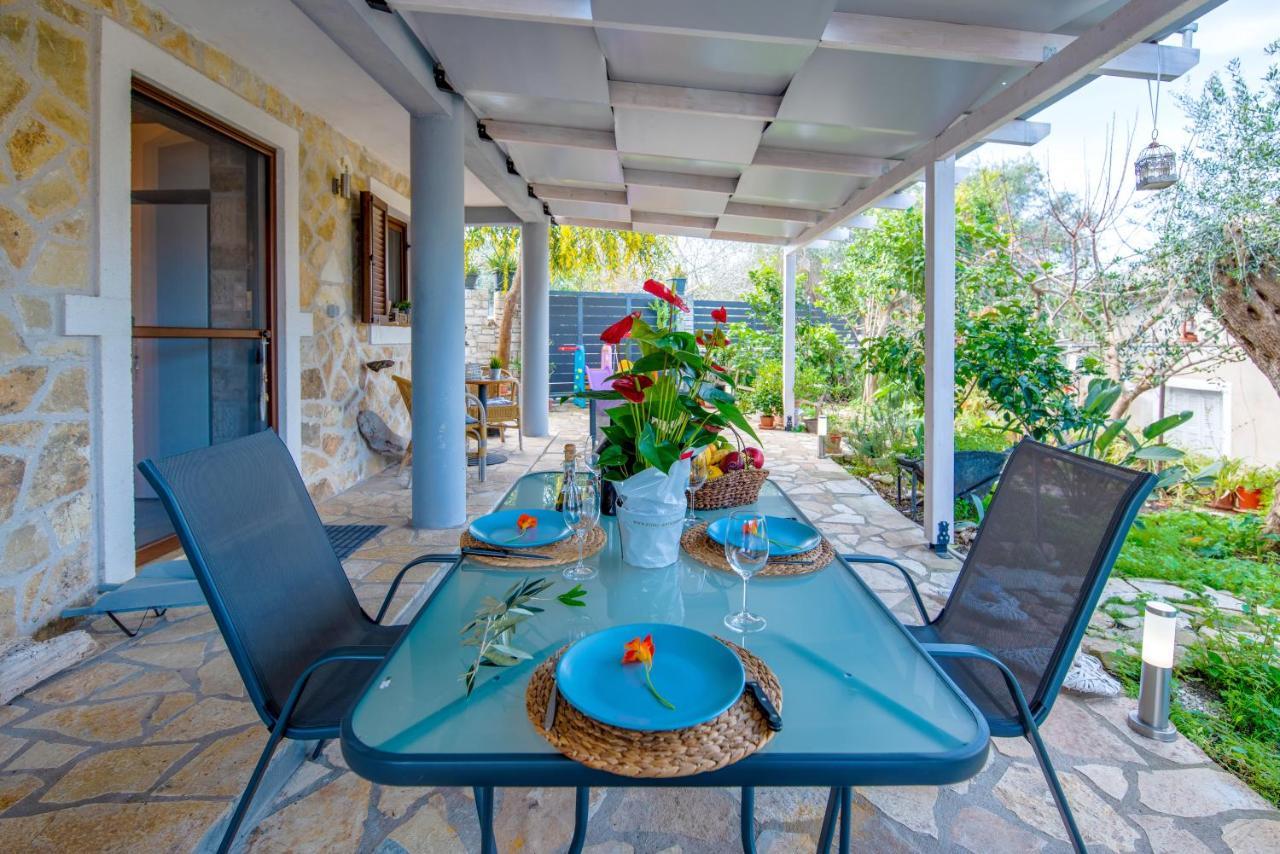 Villa Hara Luxury House Gáios Exterior foto